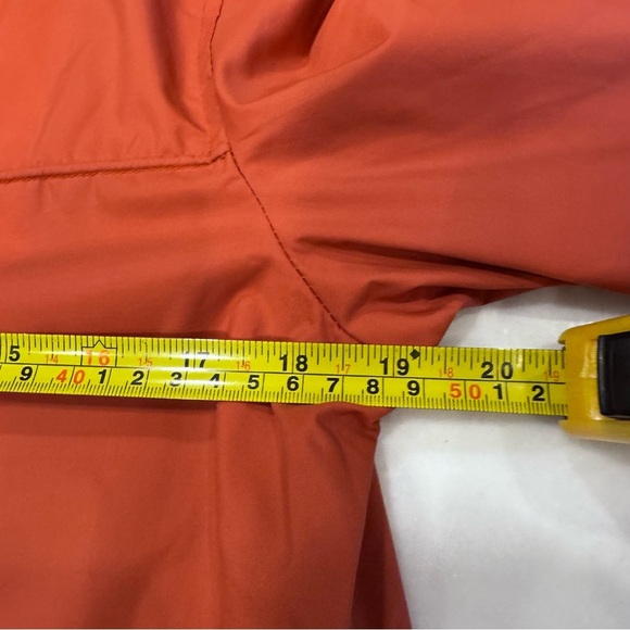 Polo Ralph Lauren Sport Vintage Woman’s Jacket Zip Up Orange Mesh Lining Size L - Picture 7 of 14
